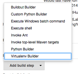 Virtualenv Builder