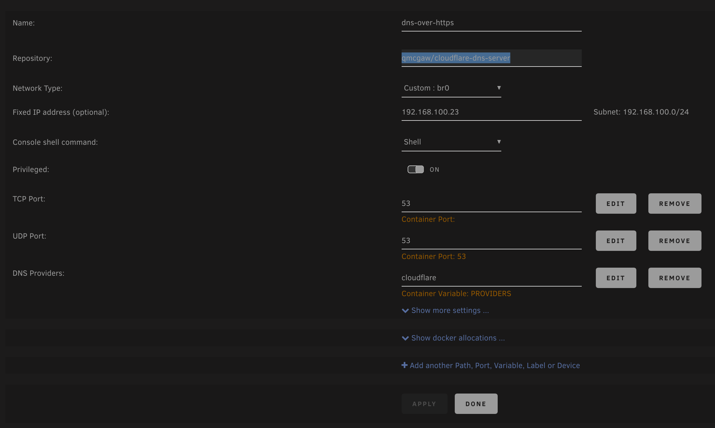 DNS Over HTTPS